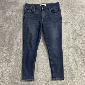 BKE‎ Buckle Jeans Womens 30 Payton Mid Rise Ankle Skinny Dark Wash Blue Denim